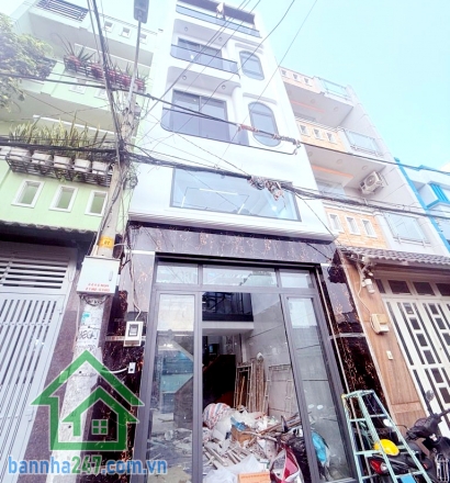CHỈ 7,6 TỶ – NHÀ 5 TẦNG HXH – ĐƯỜNG SỐ 8B - DT: 4 x 12m (48m²) - 4 PN – 5 WC  Nhà đẹp – vào ở ngay – khu dân cư an ninh