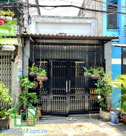 CHỈ 4,65 TỶ – HẺM 5M THÔNG THOÁNG – NGAY LÔ TƯ, GÒ XOÀI – NHÀ 2 TẦNG – NGANG 4M NỞ HẬU