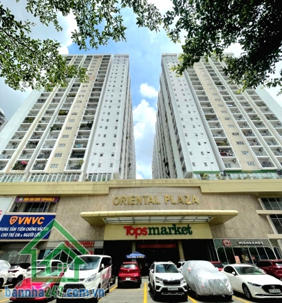 CHỈ 5,5 TỶ – CĂN GÓC ORIENTAL PLAZA – MẶT TIỀN ÂU CƠ – 105M² – TẦNG 21 VIEW THOÁNG – 3PN – VÀO Ở NGAY