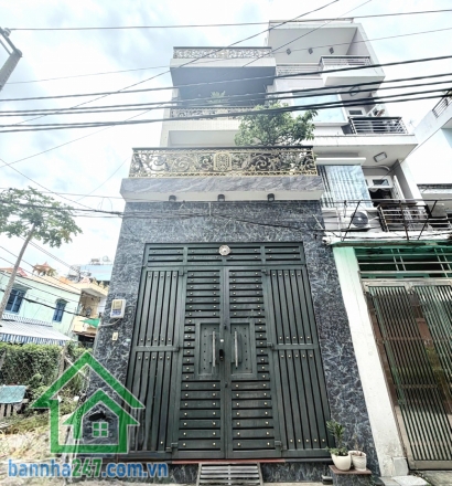 CHỈ 5,98 TỶ – NGAY LÊ VĂN QUỚI – ĐƯỜNG RỘNG 2 XE TẢI TRÁNH NHAU – NHÀ 4 TẦNG – NGANG 4M DÀI 16M – 4PN – 5WC - SỔ VUÔNG VỨC ĐẸP