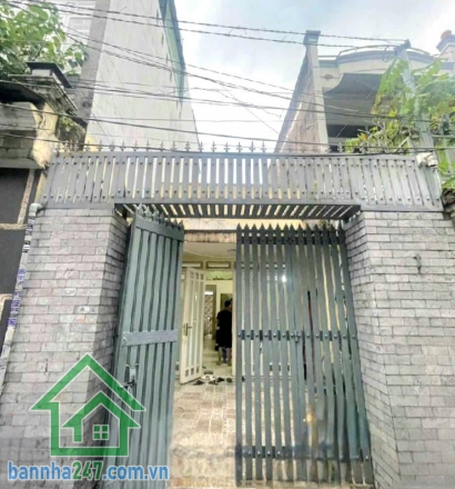 CHỈ 6,1 TỶ - NHÀ ĐẸP 2 TẦNG – HẺM THÔNG 4M – SÁT AEON TÂN PHÚ - DT: 64,2M² (4.03 x 16)M  Diện tích: 4.03 x 16m – 2 tầng (trệt + lửng) Công năng: 2PN, 2WC.
