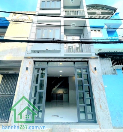 CHỈ 5,4 TỶ – NHÀ HXH THÔNG – VƯỜN LÀI, TÂN PHÚ – 4 TẦNG - DTSD: 120M² - 2PN - 3WC - NHÀ MỚI ĐẸP Diện tích: 4 x 8m Diện tích sử dụng: ~120m² * 1 trệt + 2 lầu + sân thượng