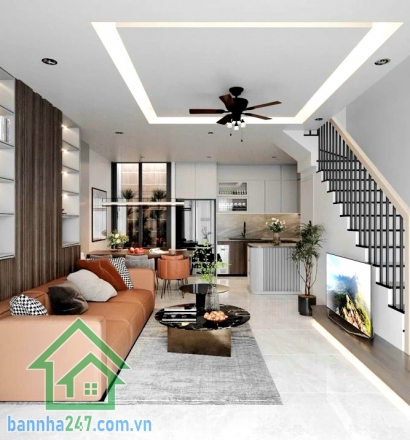 CHỈ 6,4 TỶ – HXH Ô TÔ NGỦ TRONG NHÀ – GIÁP TÂN PHÚ – KỀ AEON MALL - DT: 50M² - 4 PN– 3 WC DT: 5.16m x 9.66m – vuông vức đẹp • Kết cấu: 1 trệt 2 lầu kiên cố