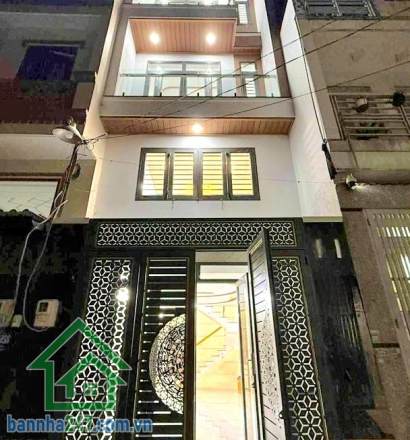 CHỈ 6,9 TỶ – NHÀ ĐẸP Ở NGAY – HẺM NHỰA 6M - 56M² (4 x 14)m - 5 tầng BTCT - 4PN – 4WC 
