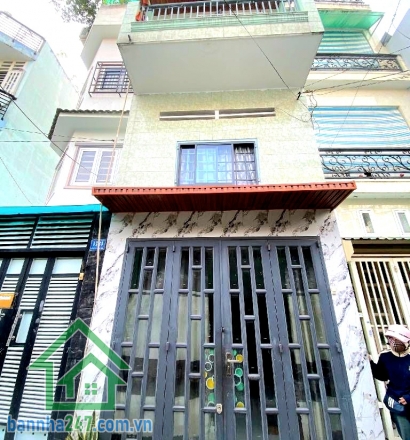 NHỈNH 3 TỶ – NHÀ 3 TẦNG – XE HƠI ĐỖ CỔNG – Q11 - 2PN – 3WC + DT: 3x5m – vuông vức + 1 trệt 2 lầu – 2PN – 3WC + Nhà mới, tặng sofa + máy lạnh + Hẻm xe hơi