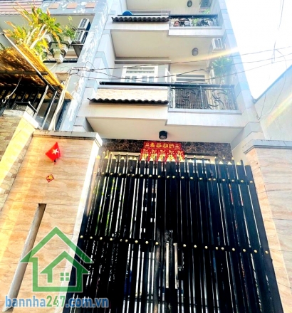 CHỈ 4,8 TỶ – HẺM 4M THÔNG – ĐƯỜNG SỐ 14, BHH A – 4 TẦNG – 4PN - 4WC Căn nhà giá tốt – nhiều phòng – phù hợp gia đình đông người hoặc cho thuê! Diện tích: 40m² (4 × 10m) – sổ vuông vức Kết cấu: 4 tầng (trệt + 2 lầu + sân thượng) Công năng: 4PN – 4WC Hẻm 4m