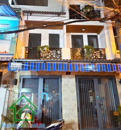 CHỈ 4.X TỶ – NHÀ 3 TẦNG HẺM 8M – KINH DOANH ĐƯỢC – PHÚ TRUNG, TÂN PHÚ – GIÁP TÂN BÌNH 