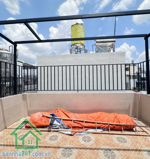 NHÀ MỚI 4 TẦNG TÂN BÌNH -– SÁT MẶT TIỀN TRƯỜNG CHINH - KHU BÀU CÁT – XE TẢI TỚI NHÀ – 62M2 - NGANG 4,3M – 4PN - 5WC - 11,2 TỶ