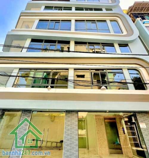 CHỈ 17,6 TỶ - TÒA NHÀ MẶT PHỐ NI SƯ HUỲNH LIÊN – LÔ GÓC – 6 TẦNG – THANG MÁY LỚN - DT 50M² (4 x 12,5) – VUÔNG A4 – KHÔNG LỘ GIỚI – DÒNG TIỀN 30TR/THÁNG 