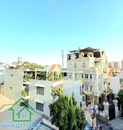 CHỈ 17,6 TỶ - TÒA NHÀ MẶT PHỐ NI SƯ HUỲNH LIÊN – LÔ GÓC – 6 TẦNG – THANG MÁY LỚN - DT 50M² (4 x 12,5) – VUÔNG A4 – KHÔNG LỘ GIỚI – DÒNG TIỀN 30TR/THÁNG 