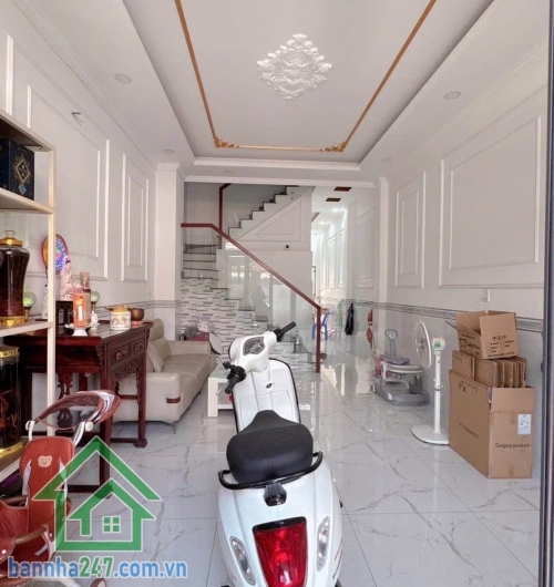 CHỈ 6,85 TỶ – NHÀ ĐẸP HẺM XE HƠI 6M THÔNG – KHU VIP LÊ VĂN QUỚI – 4 TẦNG – 5 PN - 5 WC