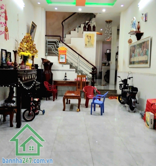 CHỈ 6,38 TỶ – HXH ĐƯỜNG SỐ 16A – 77M² – 3 TẦNG – 4 PHÒNG NGỦ – NỞ HẬU ĐẸP