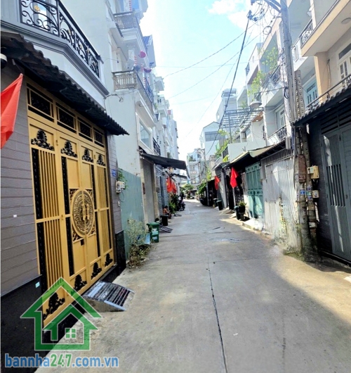 CHỈ 6,98 TỶ - HẺM XE HƠI 6M THÔNG HƯƠNG LỘ 2 – 56M² - 5 TẦNG BTCT - DTSD 203,4M² - 6 PN – 5 WC 