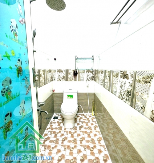 CHỈ 5,15 TỶ - TÂN PHÚ – NGAY VĂN CAO – SÁT MẶT TIỀN – NHÀ 2 TẦNG MỚI ĐẸP – 44M² –  2PN - 2WC