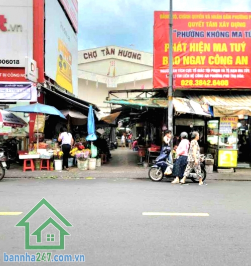 CHỈ 10,5 TỶ – HẺM 8M Ô TÔ THÔNG – PHẠM QUÝ THÍCH, TÂN HƯƠNG – 86M² – 3 TẦNG – 3PN