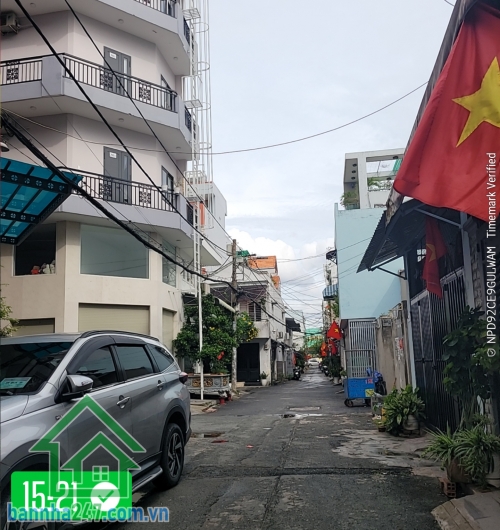 CHỈ NHỈNH 8 TỶ – NHÀ NGANG 5M – 4 TẦNG BTCT – HẺM XE HƠI 6M, CHẾ LAN VIÊN, TÂN PHÚ * DT: 5 x 15m vuông vức. * Nhà đẹp 4 tầng: 4PN, 3WC, ban công, phòng thờ, sân thượng.