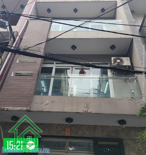 CHỈ NHỈNH 8 TỶ – NHÀ NGANG 5M – 4 TẦNG BTCT – HẺM XE HƠI 6M, CHẾ LAN VIÊN, TÂN PHÚ * DT: 5 x 15m vuông vức. * Nhà đẹp 4 tầng: 4PN, 3WC, ban công, phòng thờ, sân thượng.