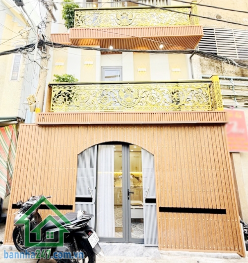 CHỈ 4,1 TỶ – NHÀ 3 TẦNG ĐẸP LUNG LINH – HẺM XE HƠI, GẦN MẶT TIỀN – FULL NỘI THẤT – TÂN BÌNH - 2PN, 3 WC.  Ngang hơn 5m, nhà mới đẹp hiện đại. 3 tầng.