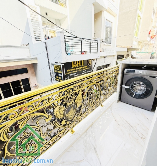 CHỈ 4,1 TỶ – NHÀ 3 TẦNG ĐẸP LUNG LINH – HẺM XE HƠI, GẦN MẶT TIỀN – FULL NỘI THẤT – TÂN BÌNH - 2PN, 3 WC.  Ngang hơn 5m, nhà mới đẹp hiện đại. 3 tầng.