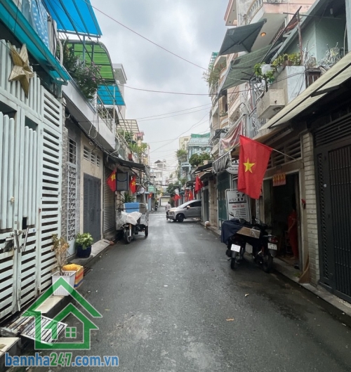 NHÀ 2 TẦNG – LÊ VĂN SỸ – P.1 TÂN BÌNH – HẺM XE TẢI 6M – 8,6 TỶ TL  DT: 3.1 x 15.6m (nở hậu) – DTCN 48m²  Kết cấu: 1 trệt + 1 lầu, 2PN, nhà từng cho thuê 15tr/tháng. Hẻm nhựa 6m thông tứ tung, xe tải vào tận nơi Pháp lý chuẩn, hoàn công đầy đủ Nhà hiếm 