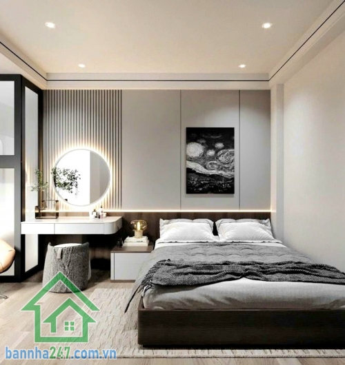 CHỈ 6,4 TỶ – HXH Ô TÔ NGỦ TRONG NHÀ – GIÁP TÂN PHÚ – KỀ AEON MALL - DT: 50M² - 4 PN– 3 WC DT: 5.16m x 9.66m – vuông vức đẹp • Kết cấu: 1 trệt 2 lầu kiên cố