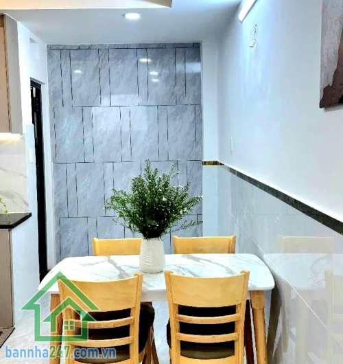 CHỈ 5,69 TỶ – NHÀ ĐẸP MỚI HOÀN THIỆN – SỔ HOÀN CÔNG MỚI – 4 TẦNG – 4PN – 3WC – DT 44m² (4,2x11) 