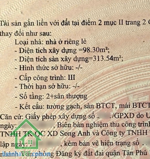 CHÍNH CHỦ BÁN GẤP – MẶT TIỀN KINH DOANH VĂN CAO – LÊ THÚC HOẠCH - Chỉ 17.5 TỶ