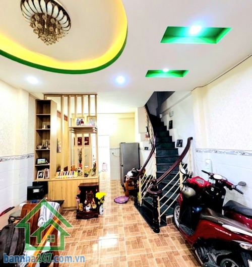 CHỈ 5,2 TỶ – NHÀ TRẦN VĂN ƠN – TÂN PHÚ – Ở NGAY - 46m² – 3 TẦNG – 3PN – 3WC – NHÀ ĐẸP  Diện tích: 46m² - 1 trệt + 2 lầu (3 tầng) 3 PN – 3 WC (mỗi phòng 1 WC riêng)