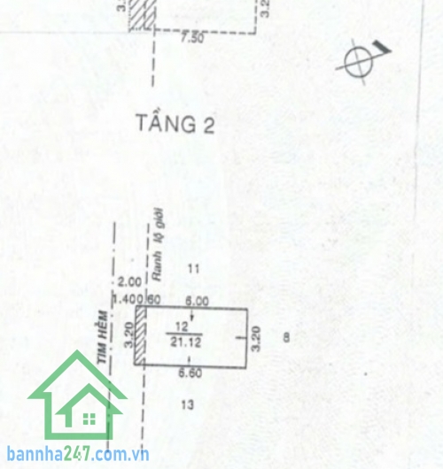 CHỈ 3,35 TỶ - NHÀ PHẠM VĂN BẠCH, TRẦN THÁNH TÔNG – HẺM 3M, GẦN Ô TÔ – FULL NỘI THẤT – SHR Diện tích: 21m² (3,2x6,6)m, công nhận 19m², vuông A4. Kết cấu: 2 tầng + lửng.