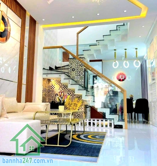 CHỈ 4,95 TỶ (TL) – THỐNG NHẤT, GÒ VẤP – NHÀ MỚI, FULL NỘI THẤT - HẺM THÔNG – Ô TÔ NHỎ NGỦ TRONG NHÀ – CĂN GÓC 2 MẶT THOÁNG Diện tích: 36m² (4 x 9) – Vuông A4
