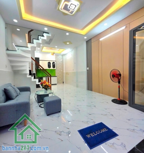CHỈ NHỈNH 3 TỶ XÍU – NHÀ MỚI TINH 2 TẦNG – HẺM ĐẸP – NGAY LÊ VĂN QUỚI – 36M² – SỔ HOÀN CÔNG ĐỦ - 2PN – 2WC. NHÀ MỚI Ở NGAY.
