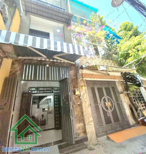 CHỈ 5,8 TỶ TL – NHÀ 4 TẦNG - NI SƯ HUỲNH LIÊN, TÂN BÌNH – HẺM XE HƠI 5M THÔNG – CÓ Ô CHỜ THANG MÁY - DT 38M² - 3PN - 3WC 
