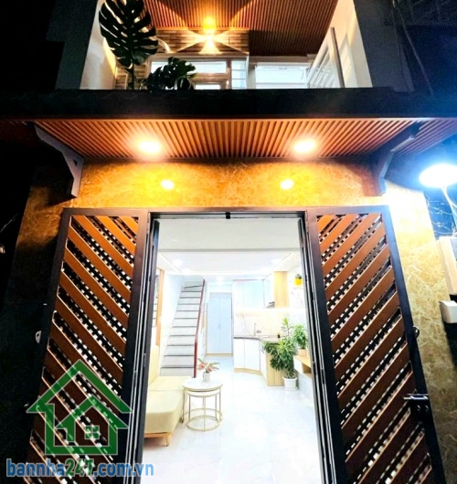 CHỈ 3,49 TỶ (BỚT LỘC) – HẺM 3M – VÀI BƯỚC RA HẺM XE TẢI – GẦN DREAM HOME - 2PN * DT thực tế: 24m² (3m x 8m) * DT công nhận: 17.9m² * Kết cấu: 1 trệt 1 lầu – 2PN