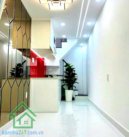 CHỈ 2,45 TỶ – NHÀ MỚI 3 TẦNG FULL NỘI THẤT – HẺM XE HƠI – TRUNG TÂM TÂN PHÚ - 2PN – 2WC Vị trí đẹp ngay khu Nhà Thờ Phú Hòa – Lê Ngã – P. Tân Phú Giáp Quận 11