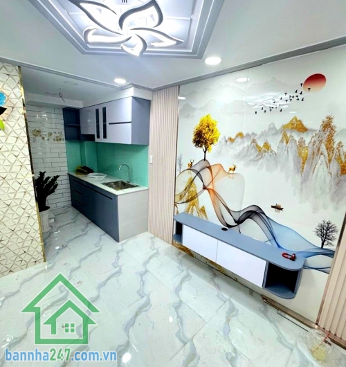 CHỈ 3,78 TỶ - NHÀ MỚI 4 TẦNG – MẶT TIỀN VĨNH VIỄN – TRUNG TÂM Q10 - 3PN – 3WC Kết cấu: 1 trệt + 3 lầu: 3PN – 3WC Nhà mới tinh – thiết kế hiện đại – dọn vào ở ngay