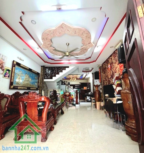 CHỈ 8,6 TỶ (TL) – HẺM 7M - NGANG 7M HIẾM – 100M² (7.17 × 17)m – 4 TẦNG – GẦN AEON TÂN PHÚ - 6PN – 5WC