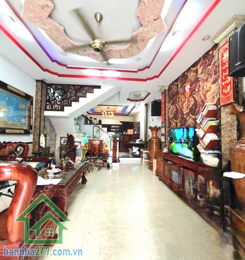 CHỈ 8,6 TỶ (TL) – HẺM 7M - NGANG 7M HIẾM – 100M² (7.17 × 17)m – 4 TẦNG – GẦN AEON TÂN PHÚ - 6PN – 5WC