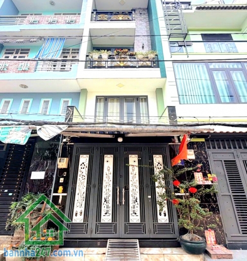 CHỈ 4,16 TỶ – MẶT TIỀN – 5 TẦNG – NGAY LÊ VĂN QUỚI – GIÁP TÂN PHÚ - 2PN - 3WC Nhà đẹp vừa ở vừa kinh doanh Diện tích: 3m x 8m (25m²) Sổ nở hậu nhẹ – hoàn công đủ