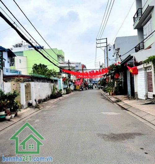 CHỈ 4,98 TỶ – HẺM 8M XE HƠI THÔNG – NGAY ĐẤT MỚI, BÌNH TRỊ ĐÔNG - GIÁP TÂN PHÚ – SÁT MẶT TIỀN – 48M² – Ở NGAY