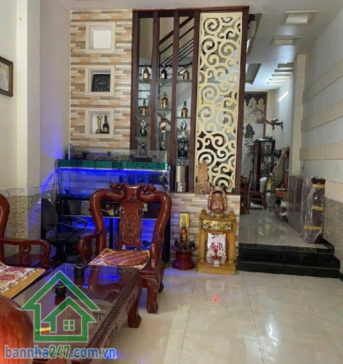 CHỈ HƠN 5 TỶ  - HẺM XE TẢI 7M – NHÀ 3 TẦNG KIÊN CỐ – NGAY MIẾU GÒ XOÀI